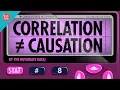 Correlation Doesn t Equal Causation Crash Course Statistics
