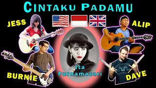 Download Alip Ba Ta Collab - Cintaku Padamu (Ita Purnamasari) 😍 US/UK Band FIRST TIME Playing Indo Slow Rock MP3