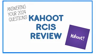 NEW 2024 RCIS Questions Kahoot Review