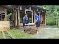 Download Lagu COI bought floor tiles with the help of LAI - Renovate the CABIN to be more spacious and beautiful