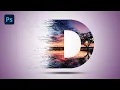 How to Create Dispersion Effect in Photoshop - Easy Tutorial