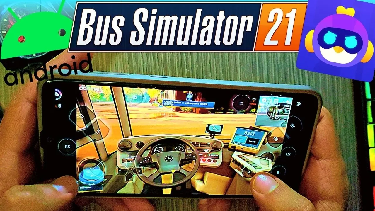 Bus Simulator 21 - Android Gameplay - Chikii Cloud Gaming - Bus Simulator 21 Game APK Mobile (2022)