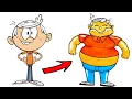 The Loud House Characters As Fat Version