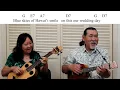 Hawaiian Wedding Song - Andy Williams - Ukulele Play Along - Lyrics And Chords On Screen