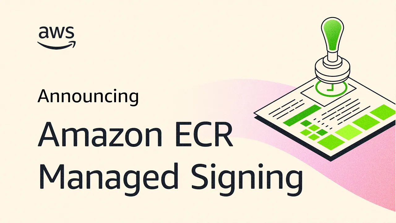 Amazon ECR explainer video
