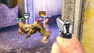 I played zombies with my brothers..
