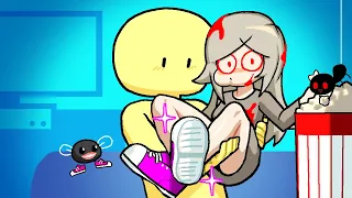 🎆👻Watch With Ghost 3 ‼️‼️‼️🤩🤩🎆  | my ghost friend - compilation 3 #myghostfriend #animation #cute