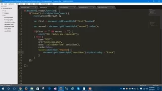 Learn AJAX using jQuery and PHP