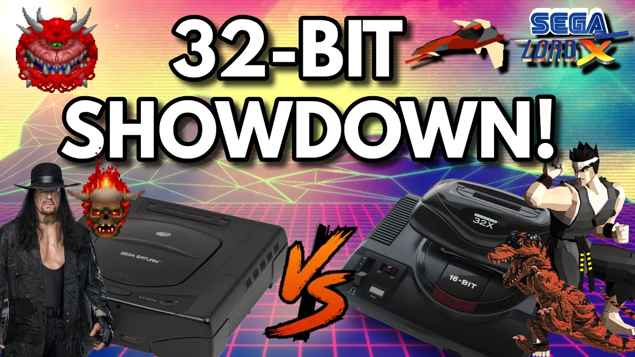 The Sega Saturn VS The Sega 32X
