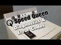 How to Access Diagnostics on a Speed Queen TC5 or TR5 Washer Error Code List