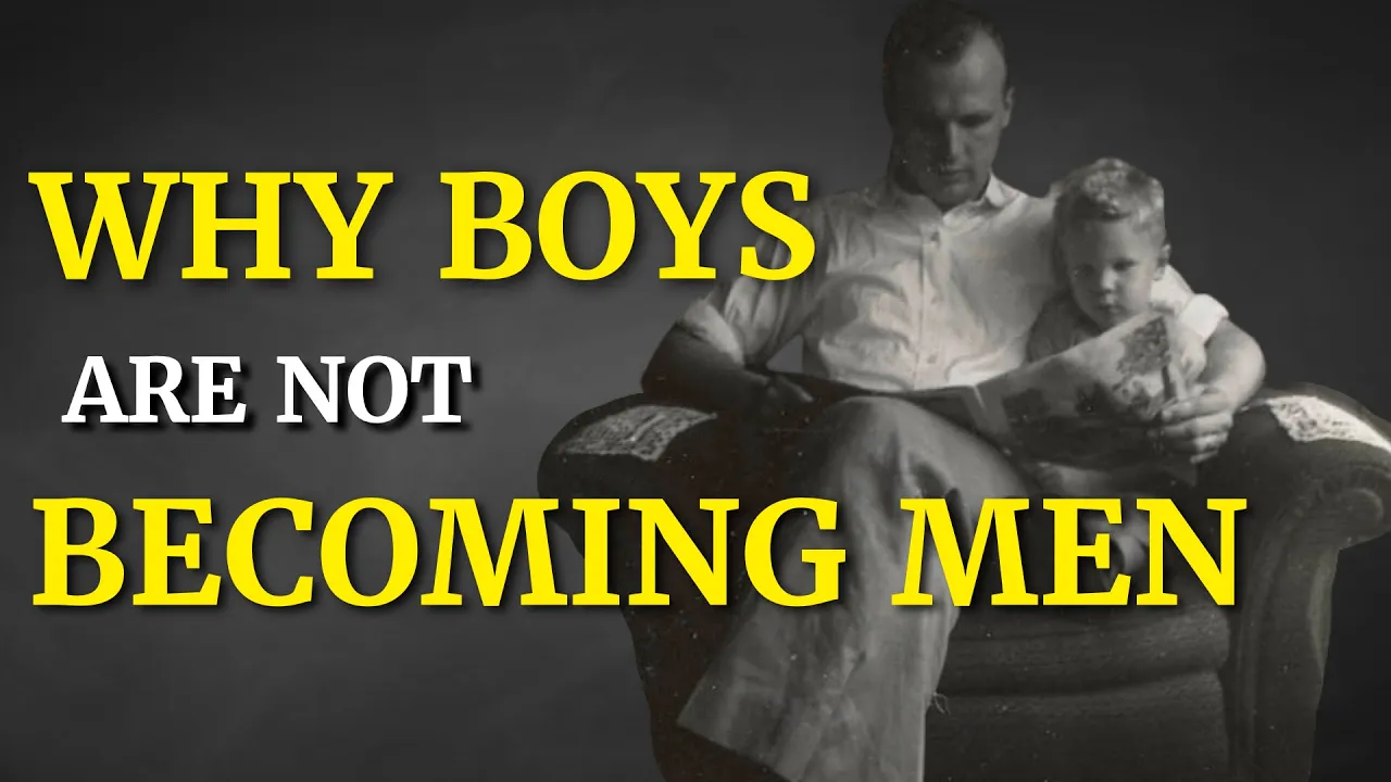 Why Boys Are NOT Becoming Men | The Catholic Gentleman