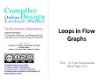 UNIT 5 - Loops in Flow Graphs