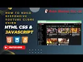 How to Build a YouTube Clone HTML CSS and JavaScript