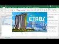 ETABS API ETABS Automation using API via Excel VBA