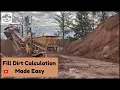 How to Calculate Fill Dirt