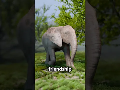 The Elephant Who Waited for Her Best Friend ❤️