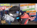 How to replace AC compressor on Honda CRV 2002 to 2017 and up Honda CRV AC compressor