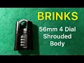BRINKS Shrouded Combo Lock