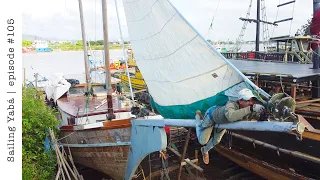 Boat build: Poop smelling wood + 1 ton of liquid ballast — Sailing Yabá #105