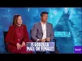 The cast of Godzilla discuss if the monster is male or female