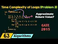 Time Complexity of Loops Solved Problem 3