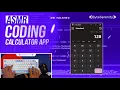 ASMR Coding Crafting a Calculator App with C No Talking