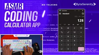 ASMR Coding Crafting a Calculator App with C No Talking