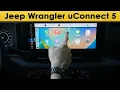 uConnect 5 in the Jeep Wrangler 2024-2026 models
