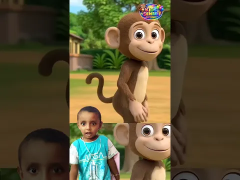 Bandar Aur Samosa | Kids Rhymes & Funny Animation Video | Bandar Ne Khaya Garam Samosa