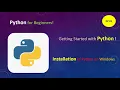 Python for Beginners Complete guide step by step installation Episode 1 SB Automation Hub