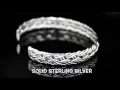 SB-205 Solid Sterling Silver New Cuff Bangle Men Bracelet