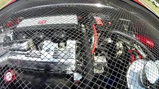 NSX 1991 Full Throttle Engine Bay View with Pride V2 Headers Test Pipes