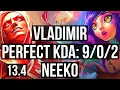 VLAD vs NEEKO TOP 2 2 5M mastery Legendary Rank 9 Vlad EUW Challenger 13 4