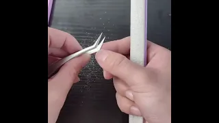 How is broken tweezers repaired