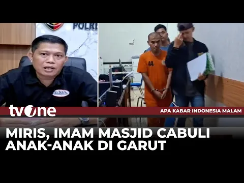 Polisi Ungkap Imam Masjid di Garut Cabuli 15 Bocah