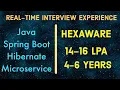 HEXAWARE INTERVIEW QUESTIONS AND ANSWERS FOR EXPERIENCED