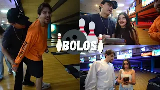 Lonche y WIlito Jugando Bolos con Gaby Gardez y Sabine Aceviz