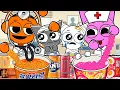 Download Lagu Oren Becomes a Doctor! Incredibox Sprunki | Oren VS Pinky (+Baby) MUKBANG | Animation