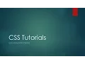 CSS Tutorials CSS Margin Properties