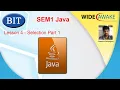 BIT SEM1 Java - Lesson 4