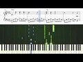 The Killers - Mr Brightside - Piano Tutorial + SHEETS