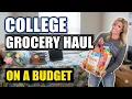 Lagu How to eat for $40 a Week as a College Student | COLLEGE Grocery Budget Shopping
