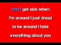 Ugly Kid Joe -  Everything About You - Karaoke