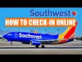 TRAVEL TIPS SOUTHWEST AIRLINES HOW TO CHECK IN ONLINE