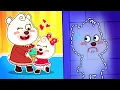 Download Lagu Invisible Bearee Don't Be Jealous!😖 Is Invisibility Really That Good?Cartoon For Kids|Bearee Kids TV