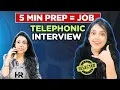 Top Telephonic Interview Questions Answers Clear them Get the Job