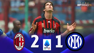 Milan 2 X 1 Inter Serie A 2007 08 Extended Goals Highlights ᴴᴰ  Milan 2 X 1 Inter Serie A 2007 08 Extended Goals Highlights ᴴᴰ