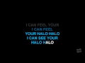 Download Lagu Halo karaoke video in the style of Beyoncé karaoke video with lyrics (no lead vocal)