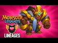Monster Legends Lineage Breeding Pathing Guide - Who Should You Get First