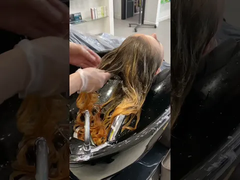 Яркое окрашивание🔥